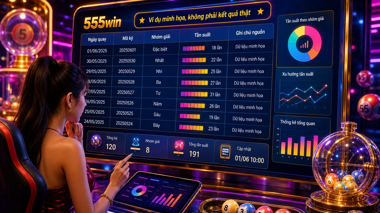 Đọc xu hướng kết quả cũ đúng cách: giải mã dữ liệu trên 555win